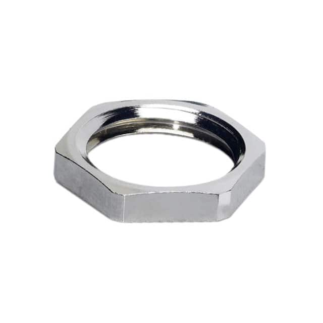 1412508 CONN HEX NUT SILVER