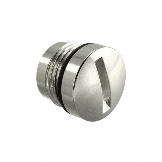 858203M-DC CONN DUST COVER M12 SILVER