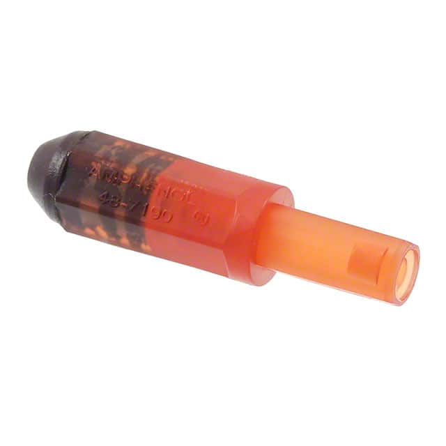 48-7190-1 CONN PLUG WIRE SPLICE RED