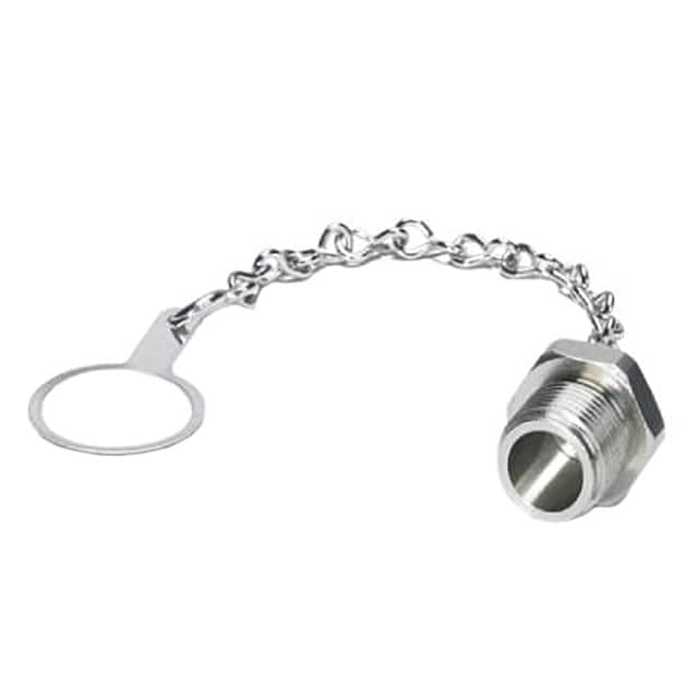 1414147 CONN SEALING COVER M12 SILVER