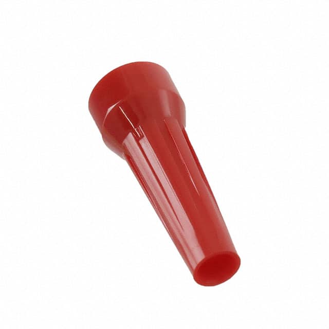 GMA.0B.030.DR CONN STRAIN/BEND RELIEF RED
