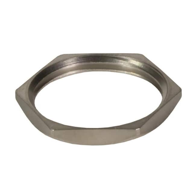 21410000011 CONN HEX NUT M12 SILVER