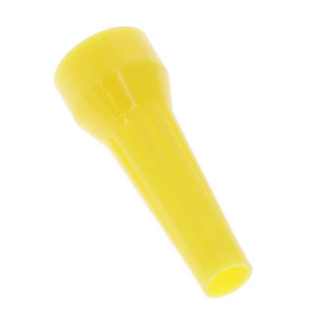GMA.1B.035.DJ CONN STRAIN RELIEF YELLOW