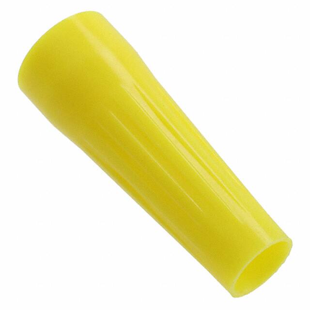 GMA.1B.054.DJ CONN STRAIN RELIEF YELLOW