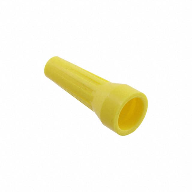GMA.3B.070.DJ CONN STRAIN RELIEF YELLOW