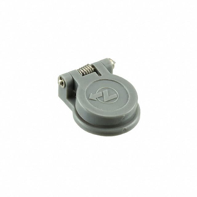 BRR.0S.200.PZVG CONN DUST COVER GRAY