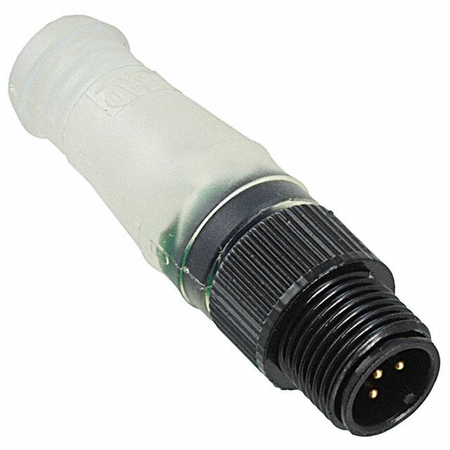 1200390001 CONN TERMINATOR M12-5 CLEAR