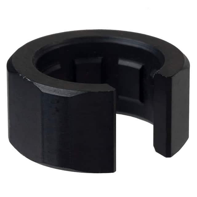 HR30-6P-T02 CONN COLLAR SILVER