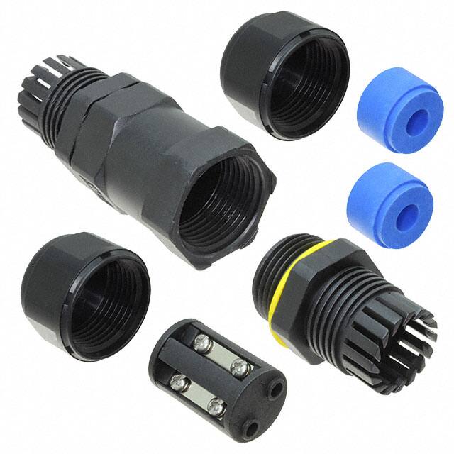 SC-L-UL12-02-BL CONN CABLE JOINER BLACK/BLUE