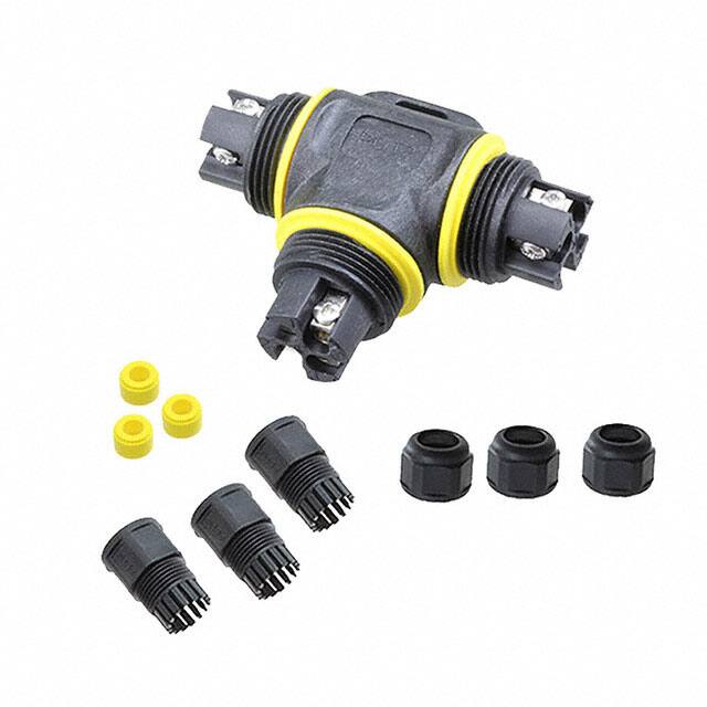 SC-L-ULT2-04-YW CONN CABLE JOINER BLACK/YELLOW