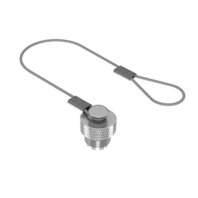 55-00180 CONN CAP M8 W/LEASH