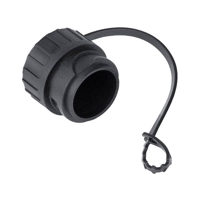 C01600U0000001 CONN PROTECTIVE COVER 1 BLACK