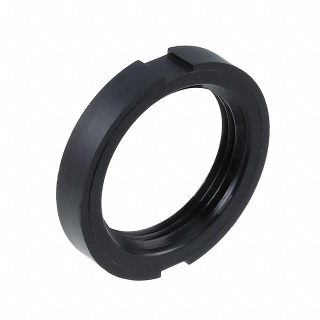 6291A CONN HEX NUT BLACK