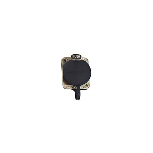 CAPFE CONN COVER XLR BLACK
