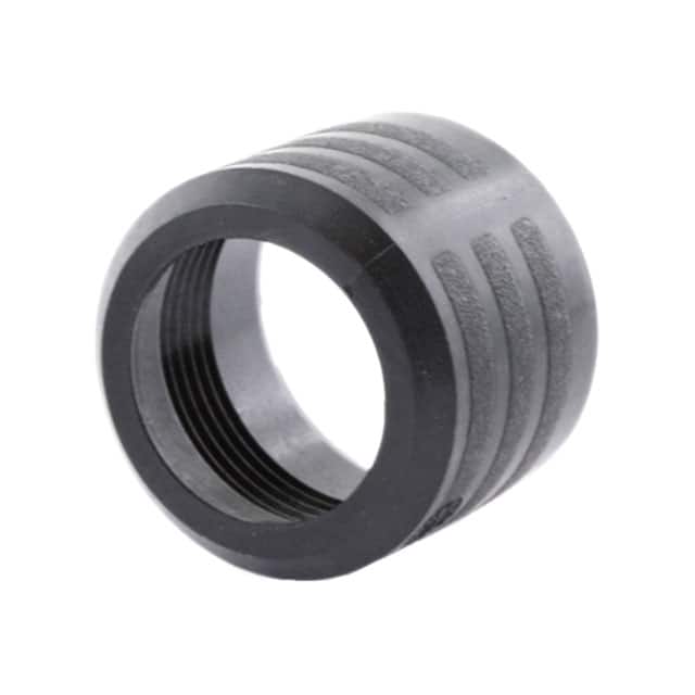 CL113000 CONN BACKNUT 3 BLACK