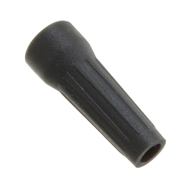 PLBR00550 CONN STRAIN RELIEF BLACK
