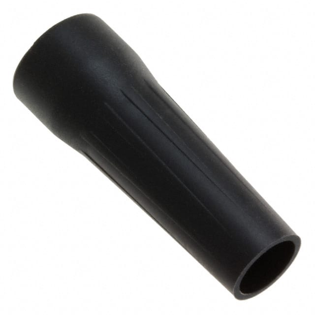 PLBR00400 CONN STRAIN RELIEF BLACK