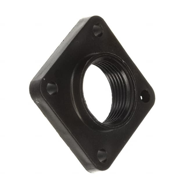 207299-1 CONN FLANGE GASKET 11 BLACK