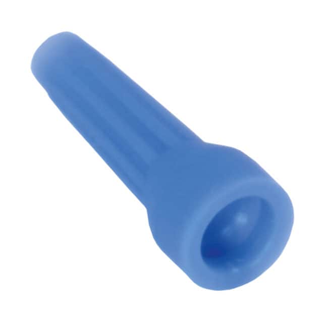 PLBR60250 CONN STRAIN RELIEF BLUE