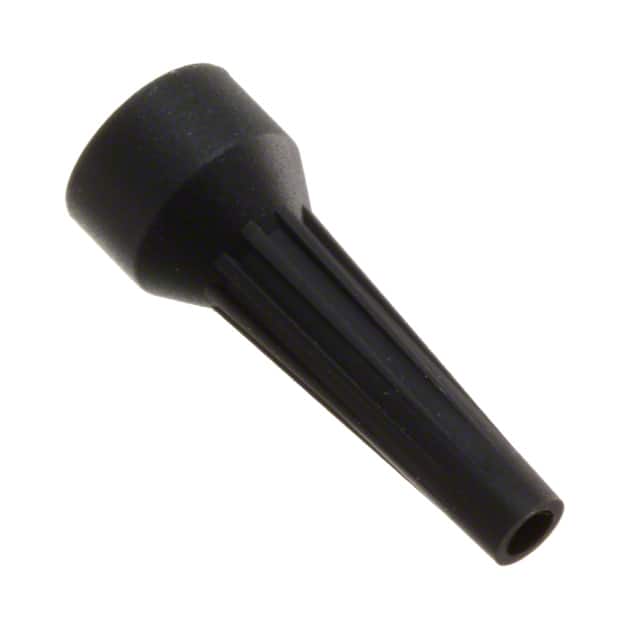 PLBR00250 CONN STRAIN RELIEF BLACK