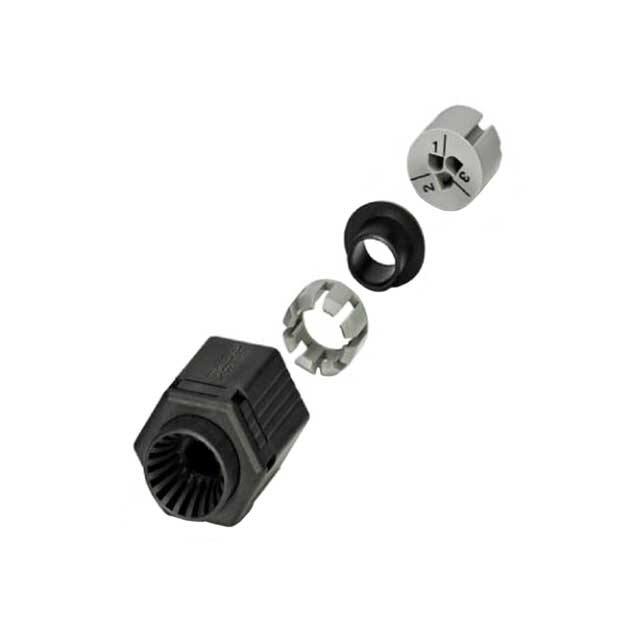 1670963 CONN LOCKING NUT BLACK