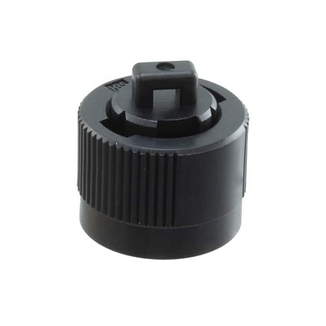 HR34B-12WR-C1 CONN DUST COVER 12 BLACK