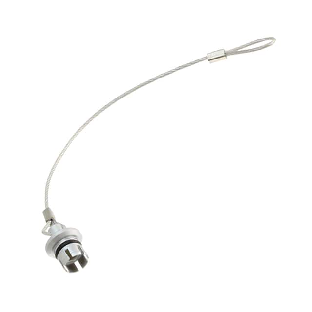 820B-DC CONN DUST COVER SILVER
