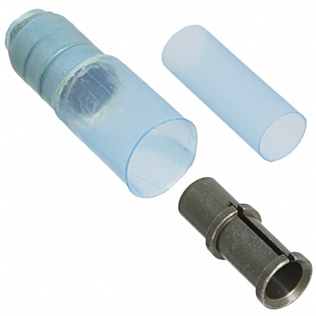 HET-A-04B CONN SOLDERSHIELD DEV BLUE/TRANS