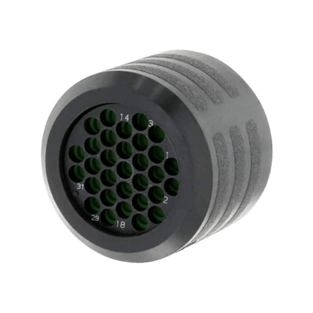 CL113201 CONN BACKNUT 3 BLACK