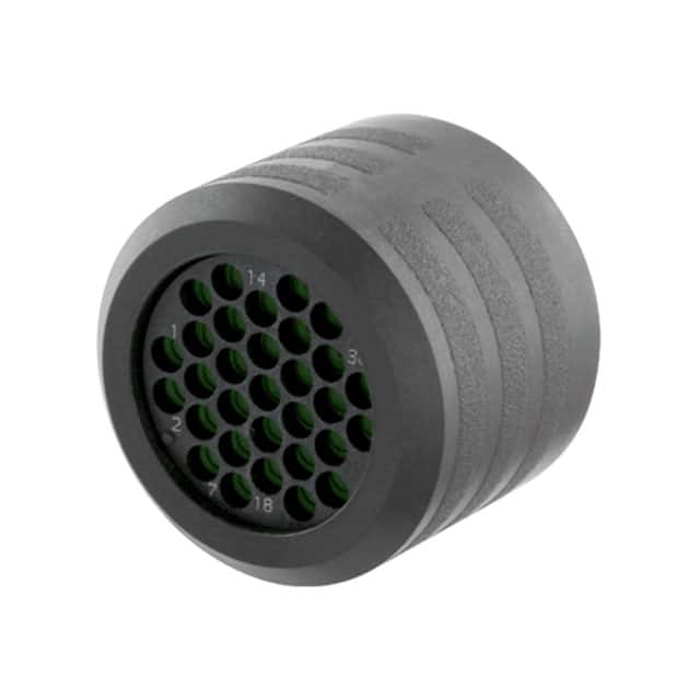 CL113202 CONN BACKNUT 3 BLACK