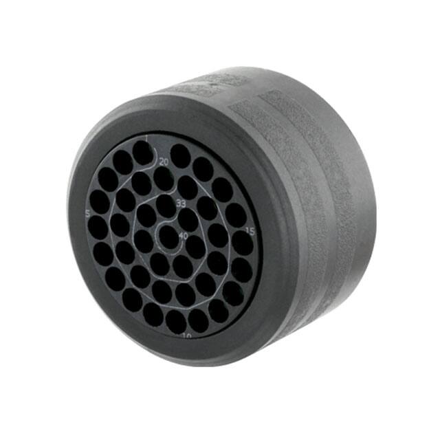 CL114202 CONN BACKNUT 4 BLACK