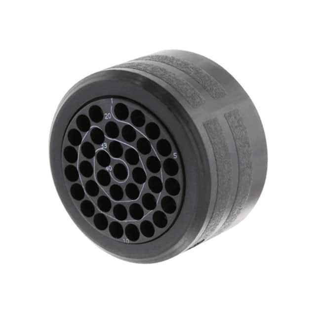 CL114201 CONN BACKNUT 4 BLACK