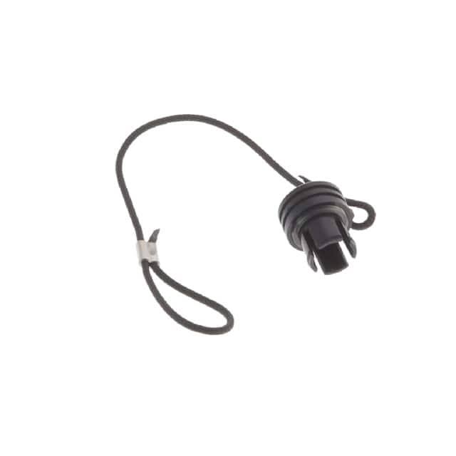 BRD.0B.200.PCSN CONN BLANKING COVER BLACK