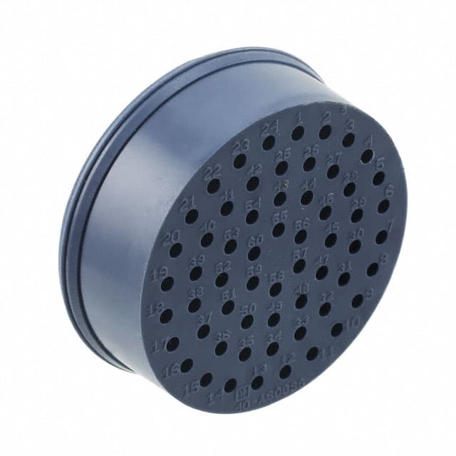 CIRP40A60GSS CONN GROMMET GRAY