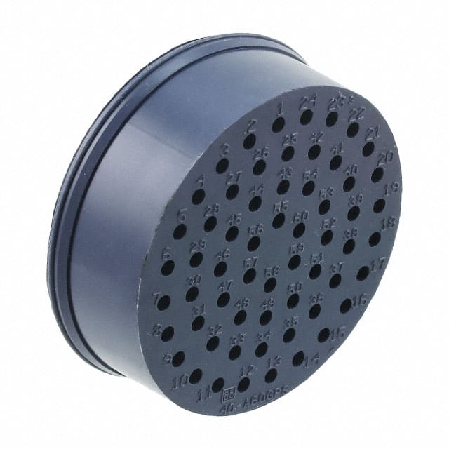 CIRP40A60GPS CONN GROMMET GRAY