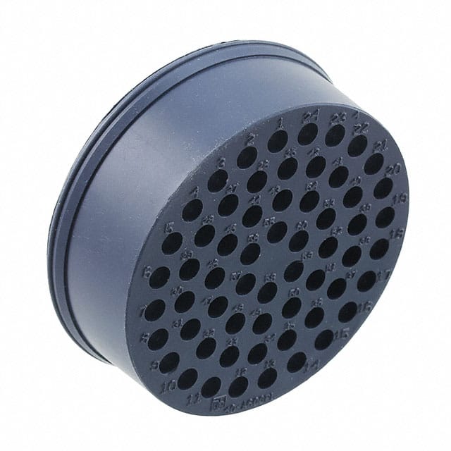 CIRP40A60GPL CONN GROMMET GRAY