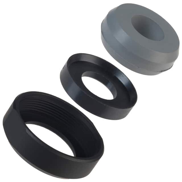 JR21WCCA-10(71) CONN STRAIN RELIEF 21 BLACK