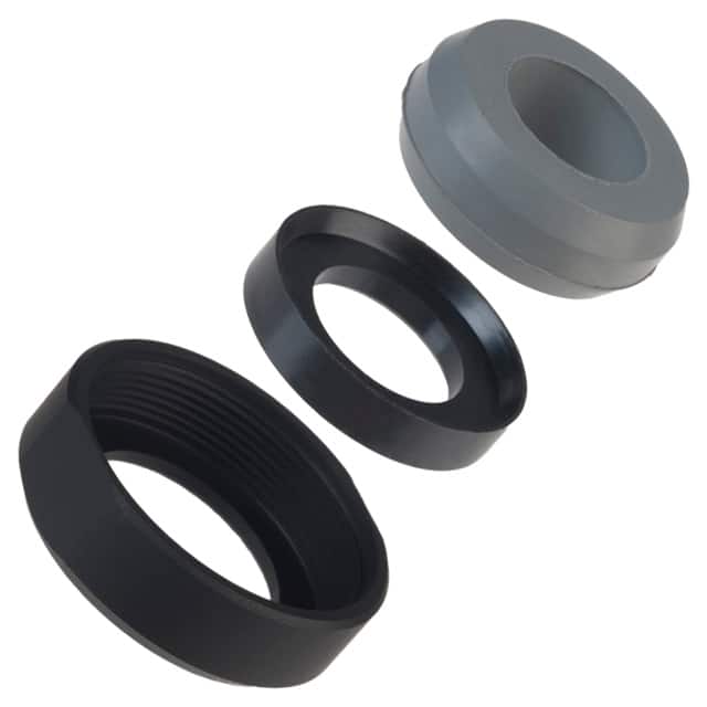 JR21WCCA-12(71) CONN STRAIN RELIEF 21 BLACK