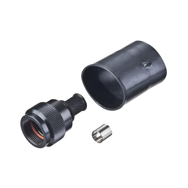 C90-002-14S CONN SCREEN BRAID ADAPTR 14S BLK