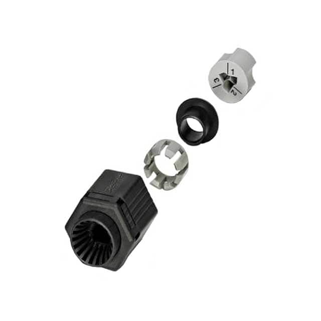 1670756 CONN LOCKING NUT BLACK