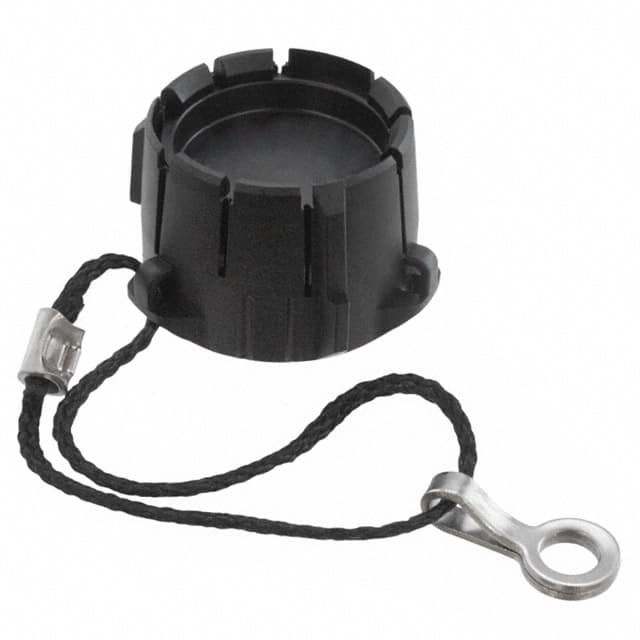 120110-0026 CONN SEALING COVER DIN BLACK
