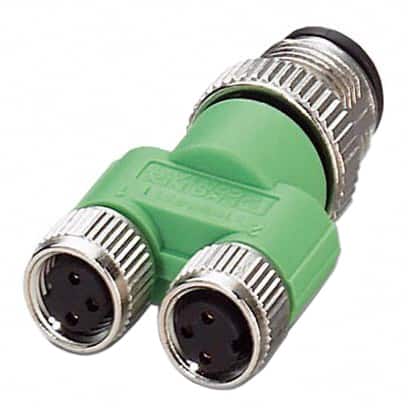 1683471 CONN Y-ADPT 4P-3/3P M-F/F INLINE