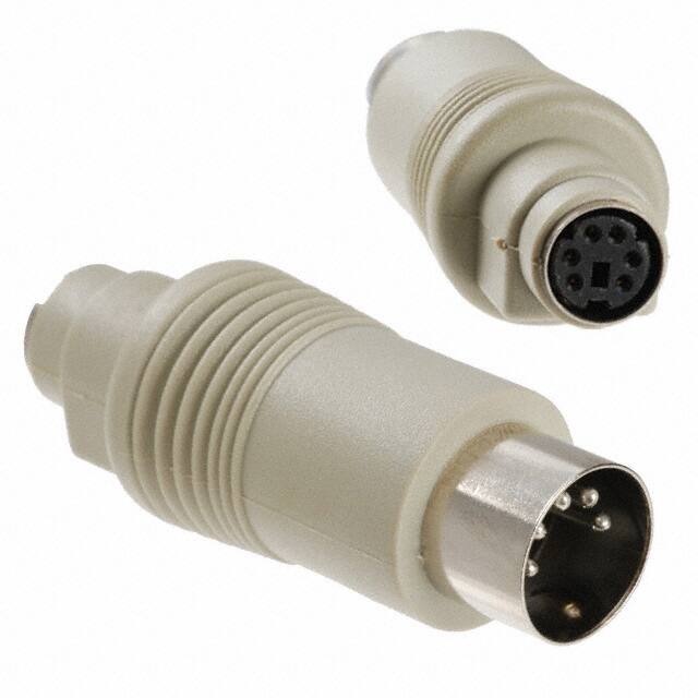 AB961 CONN KEYBOARD ADAPTER 6P-5P F-M