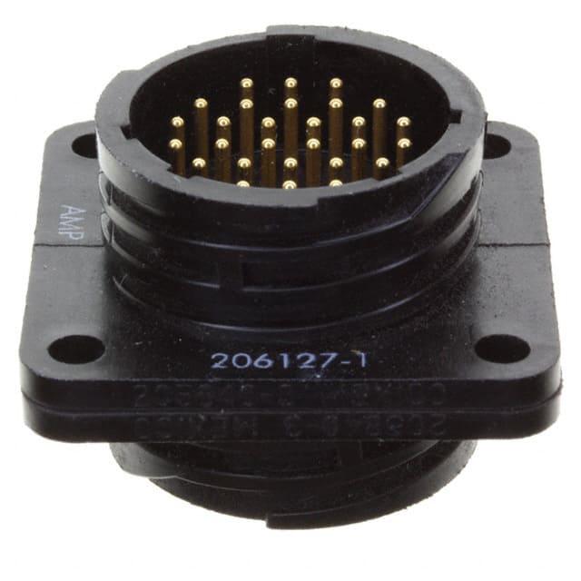 206127-1 CONN ADAPTER 28P-28P M-M PNL MNT