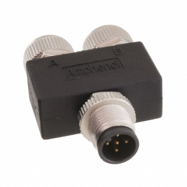 YA-A05M-A05F-A05F-01 CONN Y-ADPT 5P-5/5P M-F/F INLINE