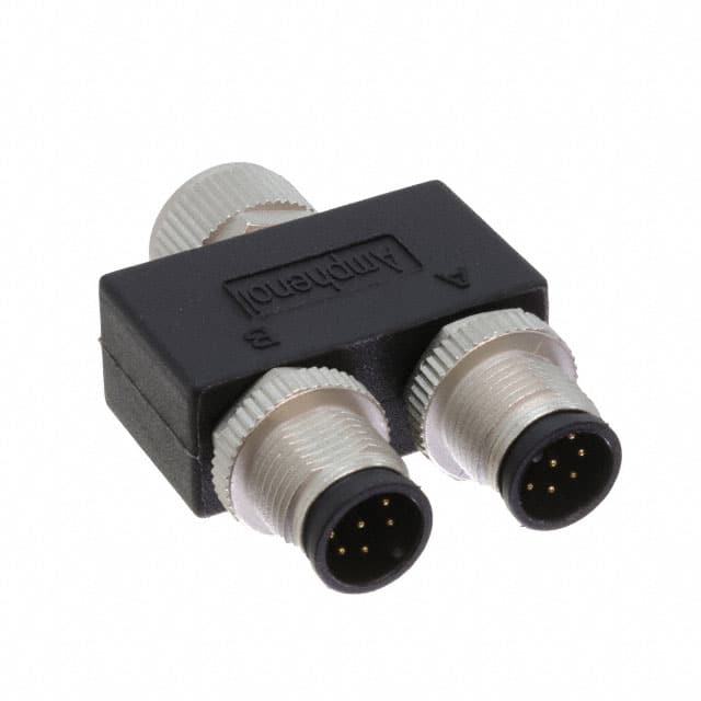 YA-A08F-A08M-A08M-01 CONN Y-ADPT 8P-8/8P F-M/M INLINE