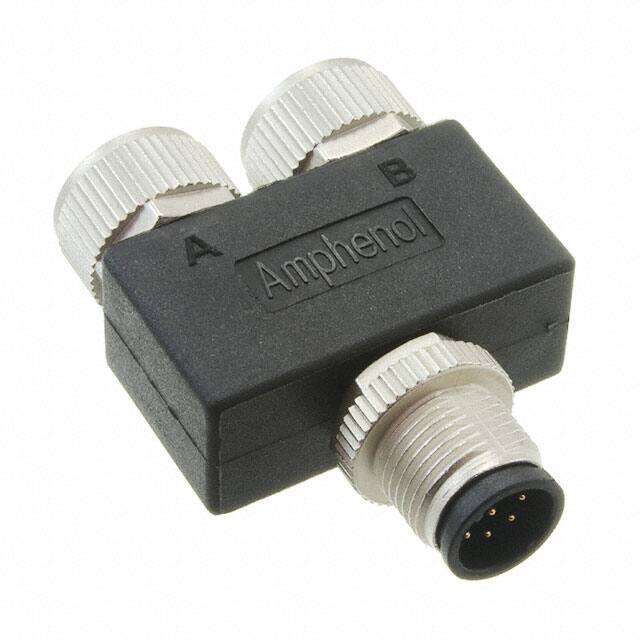 YA-A08M-A08F-A08F-01 CONN Y-ADPT 8P-8/8P M-F/F INLINE