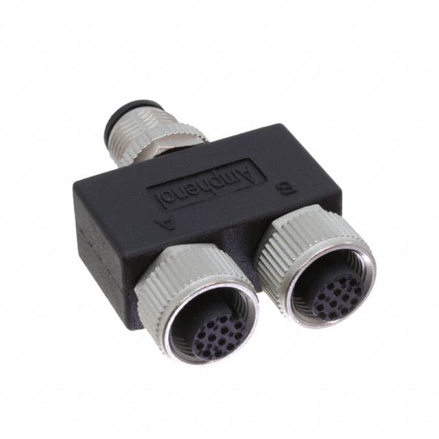 YA-A12M-A12F-A12F-01 CONN Y-ADAPTER 12P-12/12P M-F/F