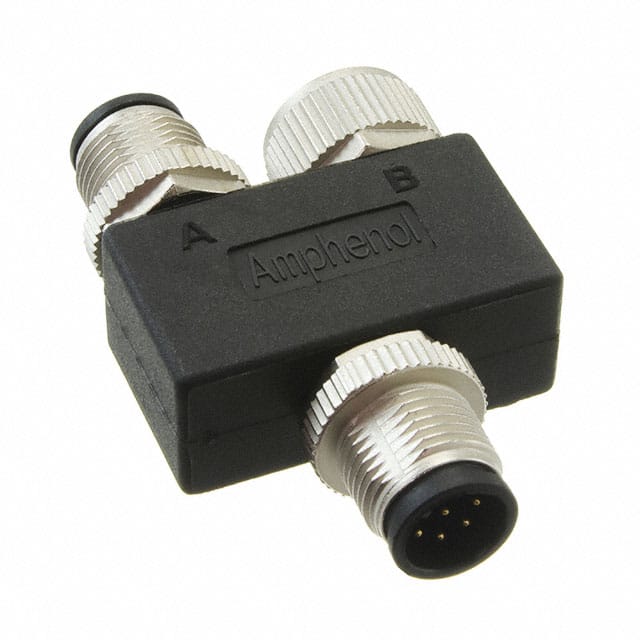 YA-A08M-A08M-A08F-01 CONN Y-ADPT 8P-8/8P M-F/M INLINE