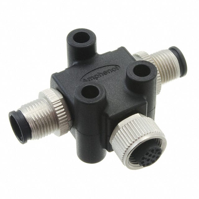 TA-A12F-A12M-A12M-01 CONN T-ADAPTER 12P-12/12P F-M/M